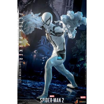 Spider-Man 2 Figura Video Game Masterpiece 1/6 Peter Parker (Anti-Venom Suit) 30 cm