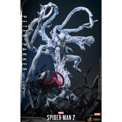 Spider-Man 2 Figura Video Game Masterpiece 1/6 Peter Parker (Anti-Venom Suit) 30 cm