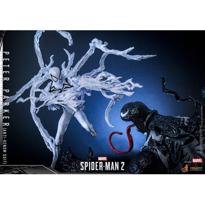 Spider-Man 2 Figura Video Game Masterpiece 1/6 Peter Parker (Anti-Venom Suit) 30 cm