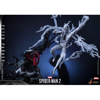 Spider-Man 2 Figura Video Game Masterpiece 1/6 Peter Parker (Anti-Venom Suit) 30 cm