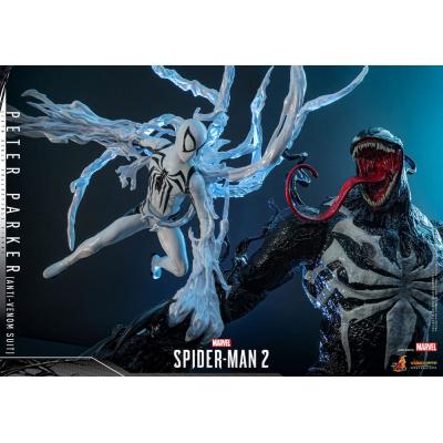 Spider-Man 2 Figura Video Game Masterpiece 1/6 Peter Parker (Anti-Venom Suit) 30 cm