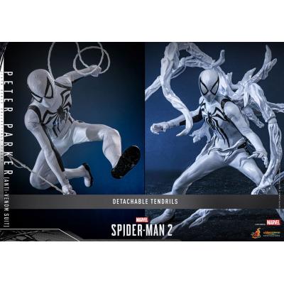 Spider-Man 2 Figura Video Game Masterpiece 1/6 Peter Parker (Anti-Venom Suit) 30 cm