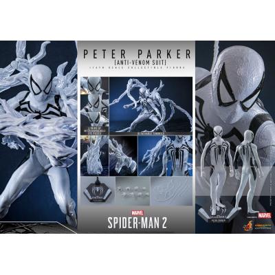 Spider-Man 2 Figura Video Game Masterpiece 1/6 Peter Parker (Anti-Venom Suit) 30 cm