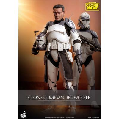 Star Wars: The Clone Wars Figura 1/6 Clone Commander Wolffe 30 cm