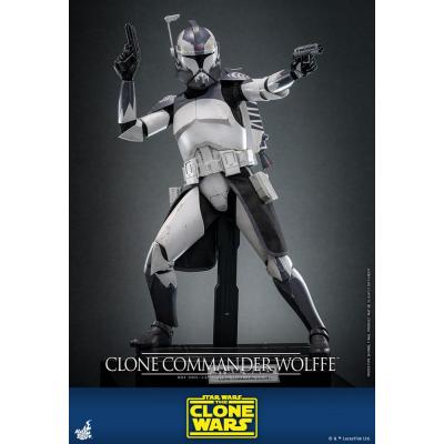 Star Wars: The Clone Wars Figura 1/6 Clone Commander Wolffe 30 cm