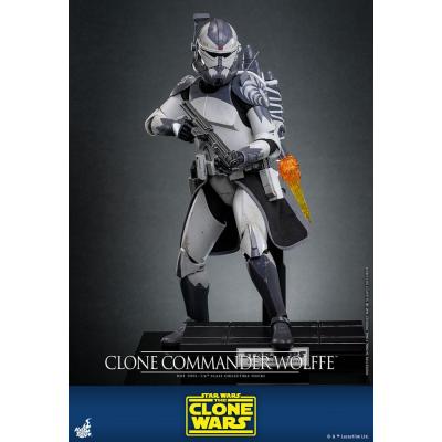 Star Wars: The Clone Wars Figura 1/6 Clone Commander Wolffe 30 cm