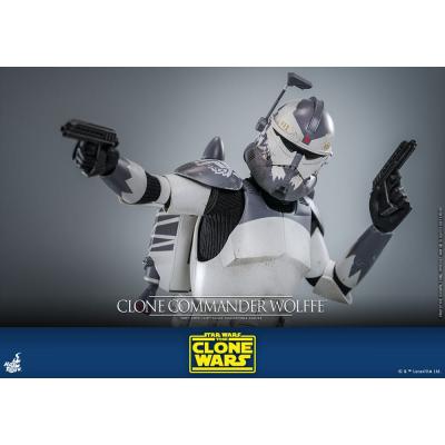 Star Wars: The Clone Wars Figura 1/6 Clone Commander Wolffe 30 cm
