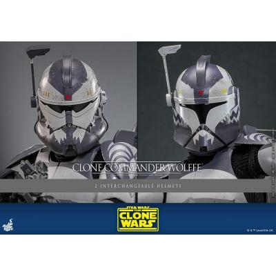 Star Wars: The Clone Wars Figura 1/6 Clone Commander Wolffe 30 cm