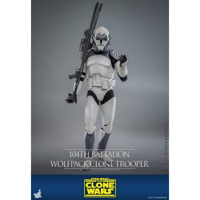 Star Wars The Clone Wars Figura 1/6 104th Battalion Wolfpack Clone Trooper 30 cm