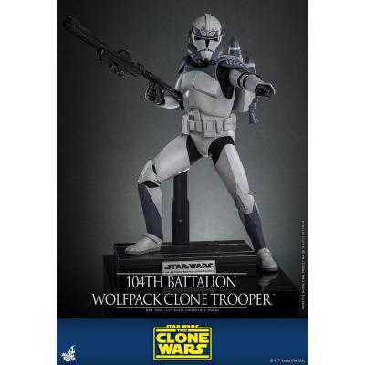 Star Wars The Clone Wars Figura 1/6 104th Battalion Wolfpack Clone Trooper 30 cm