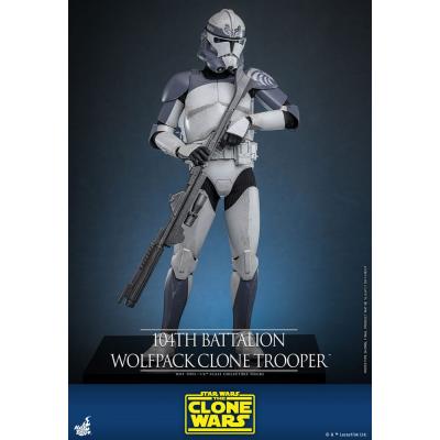 Star Wars The Clone Wars Figura 1/6 104th Battalion Wolfpack Clone Trooper 30 cm