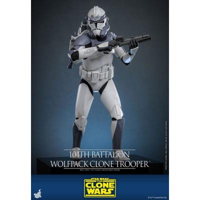 Star Wars The Clone Wars Figura 1/6 104th Battalion Wolfpack Clone Trooper 30 cm