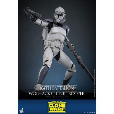 Star Wars The Clone Wars Figura 1/6 104th Battalion Wolfpack Clone Trooper 30 cm