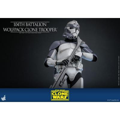 Star Wars The Clone Wars Figura 1/6 104th Battalion Wolfpack Clone Trooper 30 cm