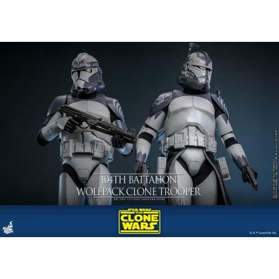 Star Wars The Clone Wars Figura 1/6 104th Battalion Wolfpack Clone Trooper 30 cm
