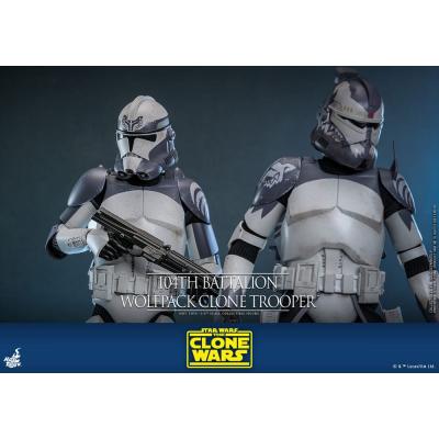 Star Wars The Clone Wars Figura 1/6 104th Battalion Wolfpack Clone Trooper 30 cm