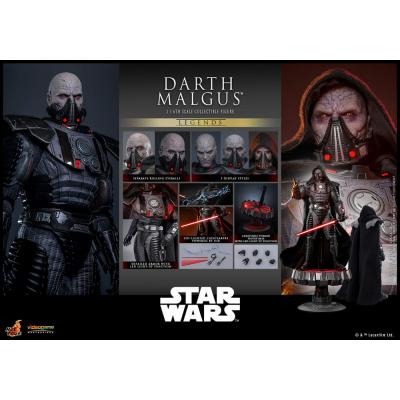 Star Wars Legends Figura Videogame Masterpiece 1/6 Darth Malgus 34 cm