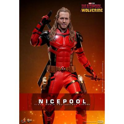 Deadpool & Wolverine Movie Masterpiece Figura 1/6 Nicepool 30 cm