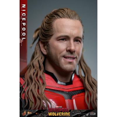 Deadpool & Wolverine Movie Masterpiece Figura 1/6 Nicepool 30 cm