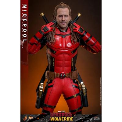 Deadpool & Wolverine Movie Masterpiece Figura 1/6 Nicepool 30 cm