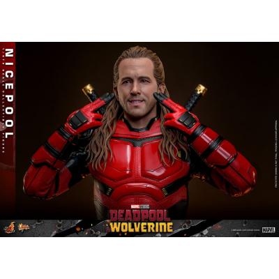 Deadpool & Wolverine Movie Masterpiece Figura 1/6 Nicepool 30 cm