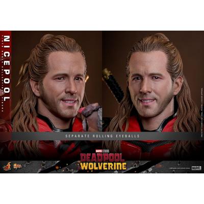 Deadpool & Wolverine Movie Masterpiece Figura 1/6 Nicepool 30 cm