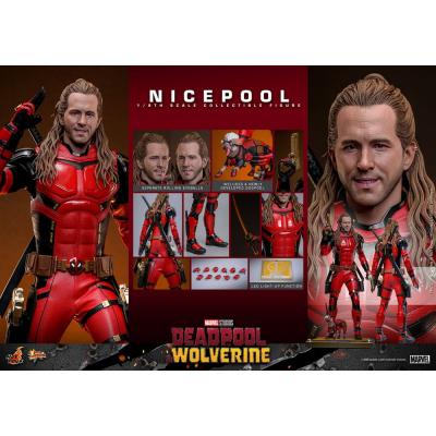 Deadpool & Wolverine Movie Masterpiece Figura 1/6 Nicepool 30 cm
