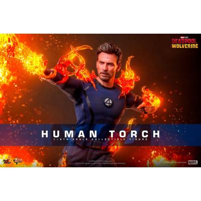Deadpool & Wolverine Movie Masterpiece Figura 1/6 Human Torch 31 cm