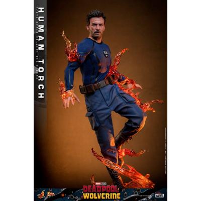 Deadpool & Wolverine Movie Masterpiece Figura 1/6 Human Torch 31 cm