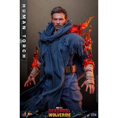 Deadpool & Wolverine Movie Masterpiece Figura 1/6 Human Torch 31 cm