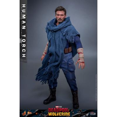 Deadpool & Wolverine Movie Masterpiece Figura 1/6 Human Torch 31 cm