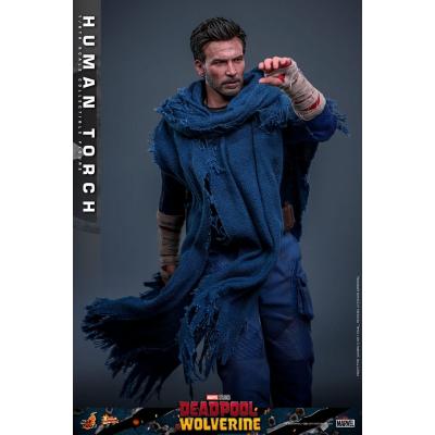 Deadpool & Wolverine Movie Masterpiece Figura 1/6 Human Torch 31 cm