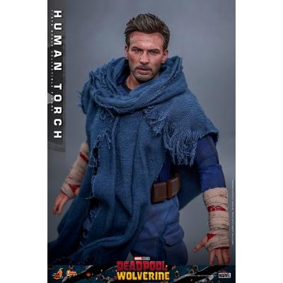 Deadpool & Wolverine Movie Masterpiece Figura 1/6 Human Torch 31 cm