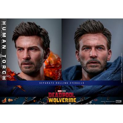 Deadpool & Wolverine Movie Masterpiece Figura 1/6 Human Torch 31 cm