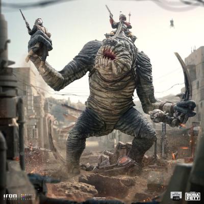 El libro de Boba Fett Estatua 1/20 Demi Art Scale Boba Fett & Rancor 38 cm