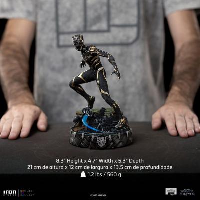 Marvel Estatua Art Scale 1/10 Wakanda Forever Black Panther 21 cm