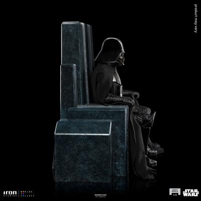 Star Wars Estatua Legacy Replica 1/4 Darth Vader on Throne 48 cm