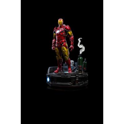 Marvel Estatua 1/10 Deluxe Art Scale Iron Man Unleashed 23 cm