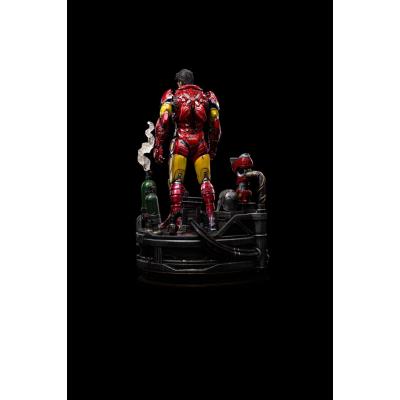 Marvel Estatua 1/10 Deluxe Art Scale Iron Man Unleashed 23 cm