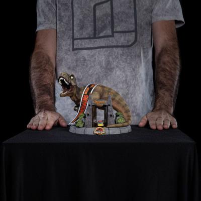 Jurassic Park Minifigura Mini Co. PVC T-Rex Illusion Deluxe 15 cm