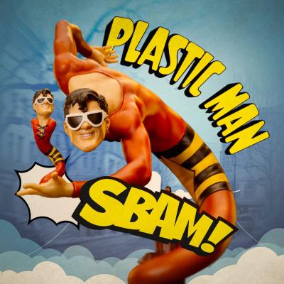 DC Comics Estatua 1/10 Art Scale Plastic Man 16 cm