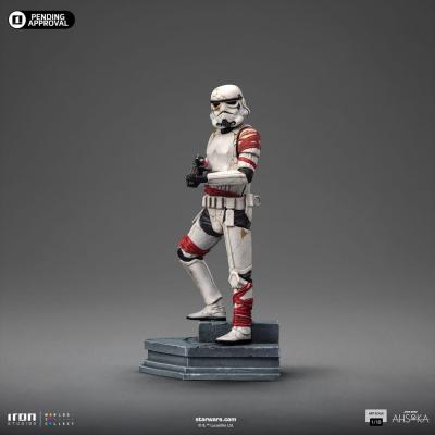 Star Wars Ahsoka Estatua 1/10 Art Scale Night Trooper 21 cm