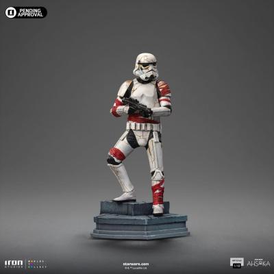 Star Wars Ahsoka Estatua 1/10 Art Scale Night Trooper 21 cm