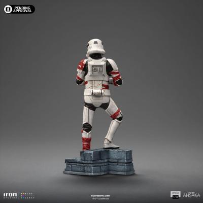 Star Wars Ahsoka Estatua 1/10 Art Scale Night Trooper 21 cm