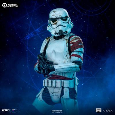 Star Wars Ahsoka Estatua 1/10 Art Scale Night Trooper 21 cm