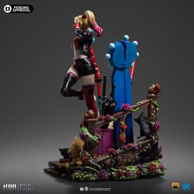 DC Comics Estatua 1/10 Deluxe Art Scale Harley Quinn (Gotham City Sirens) 22 cm