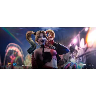 DC Comics Estatua 1/10 Deluxe Art Scale Harley Quinn (Gotham City Sirens) 22 cm