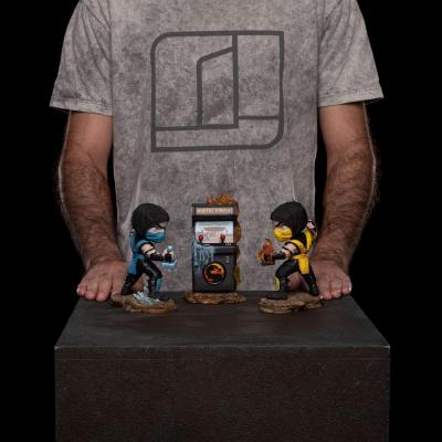 Mortal Kombat Minifiguras Mini Co. PVC Scorpion vs. Subzero Arcade Set 15 cm