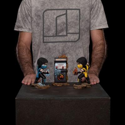 Mortal Kombat Minifiguras Mini Co. PVC Scorpion vs. Subzero Arcade Set 15 cm