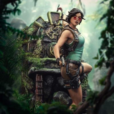 Tomb Raider Estatua 1/10 Deluxe Art Scale Lara Croft 36 cm